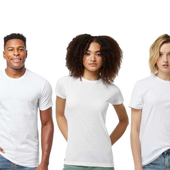 Premium T-Shirts, Pack of 3, Unisex Tees for Men & Women, 100% Ring-spun cotton - Picture 5 of 5